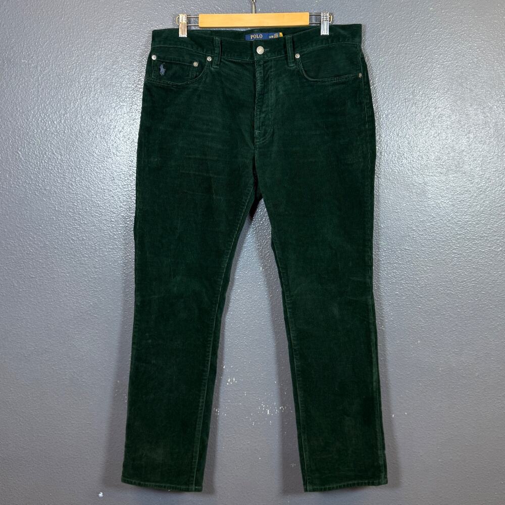 Polo Ralph Lauren 34/30 men’s green velvet corduroy pants